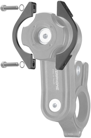 Interphone sicherungsschelle quiklox thiefstahlsich. interphon quicklox aluminum