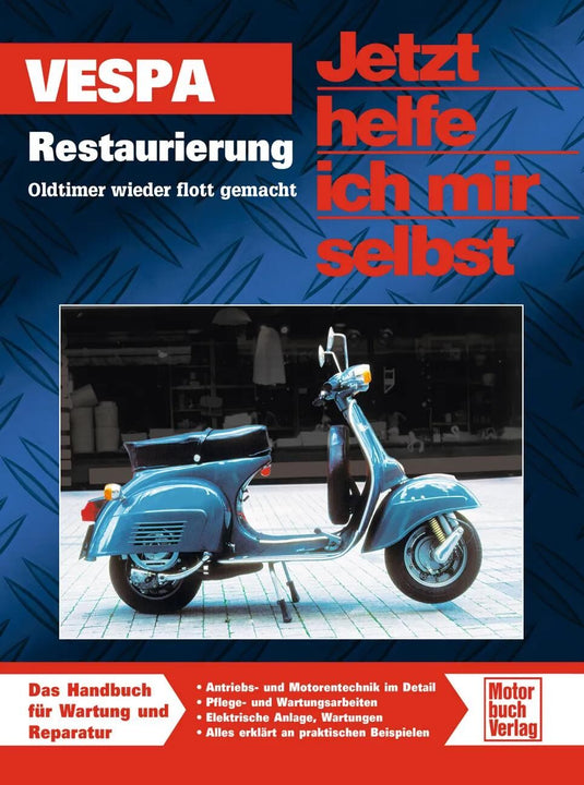 Motorbuch-verlag buch motor und technik book vespa restoration