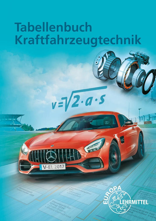 Europa-lehrmittel buch book tables car techn. europe teaching aids