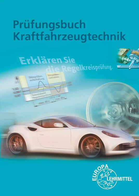 Europa-lehrmittel buch book pruefung kfz-techn. europe teaching aids