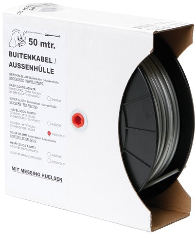 Slurf derailleur-buitenkabel derail.cab.housing sdh340zil f, 30pcs.