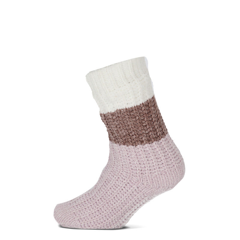 Load image into Gallery viewer, Producten homesocks basset chenille colourblock assortiment 30 paar
