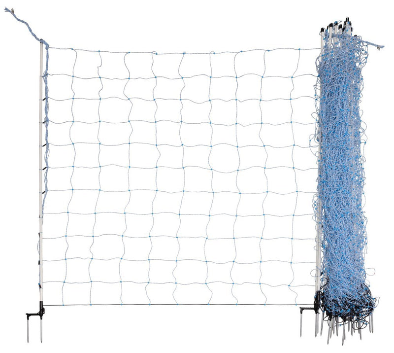 Load image into Gallery viewer, Ako producten schapennet ovinet blauw wit 170cm x 25m dubbele pen
