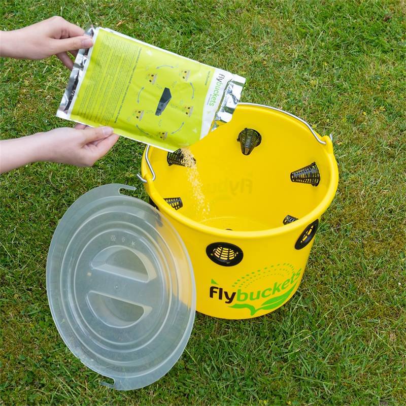 Afbeelding laden in galerijviewer, Producten vliegenlokstof voor vliegenemmer flybucket
