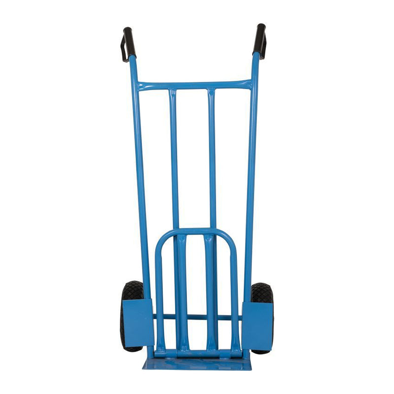 Load image into Gallery viewer, Steekwagen blauw + klep 200 kg.
