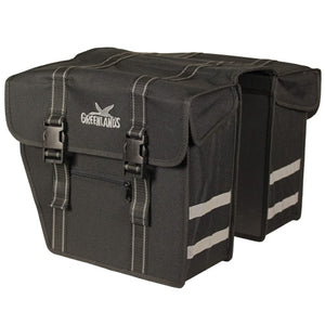 Greenlands tas dubbel 2996 xl 40l. zwart