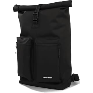 Load image into Gallery viewer, Urbanproof fietstas rolltop up recycle 20l zwart
