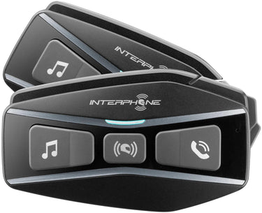 Interphone helm communicatie systeem u-com 16 com. system helmet u-com16 doublekit