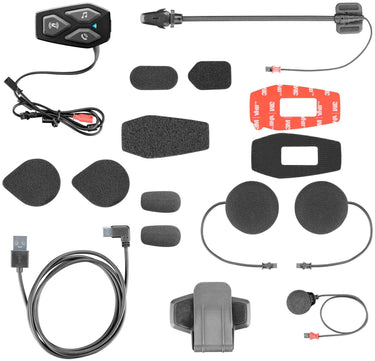 Interphone helm communicatie systeem u-com 3 com. system u-com3 single-kit