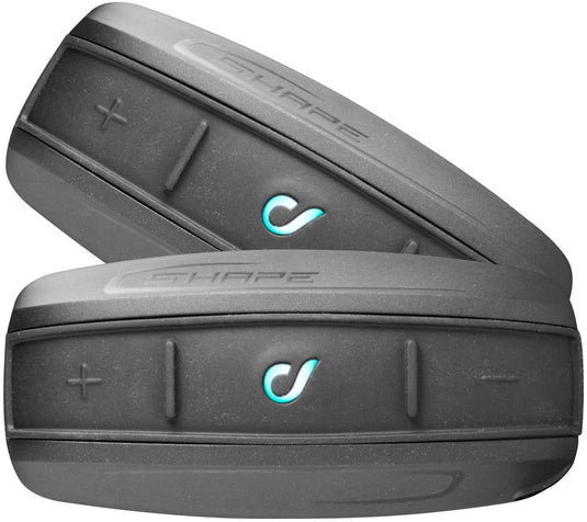 Interphone helmkommunikationssystem shape helmet com.system interp. shape double kit