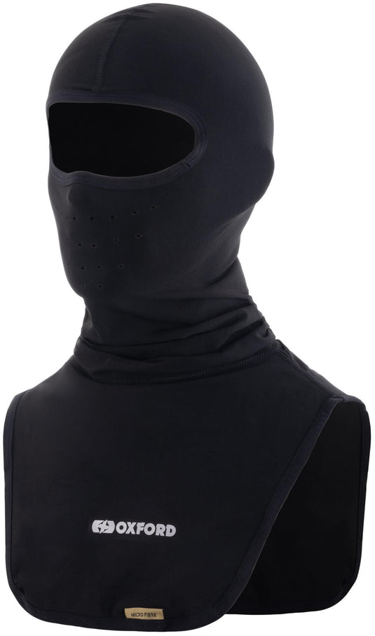 Oxford bivakmuts storm hood deluxe mirco fiber black