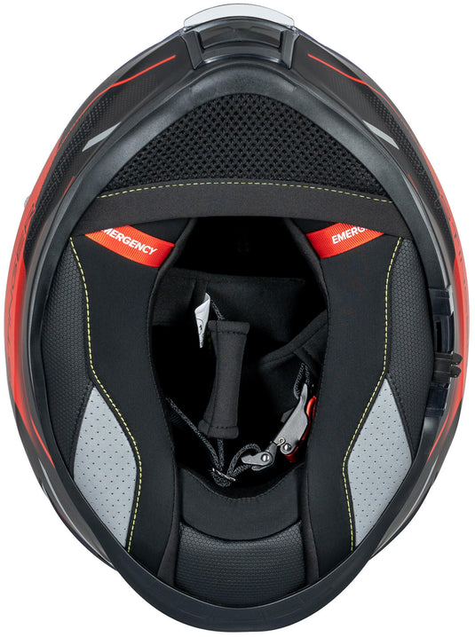 Spec-x integraalhelm sx-82.03 r1 stinger helmet sx-82.03 r1 sw red matt xl pin ready