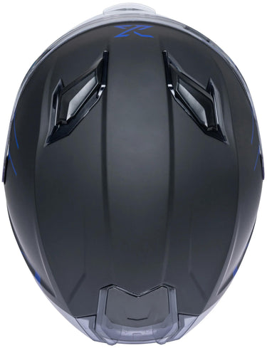 Spec-x integralhelm sx-82.03 r2 stinger helmet sx-82.03 r2 black matt blue s pin rea