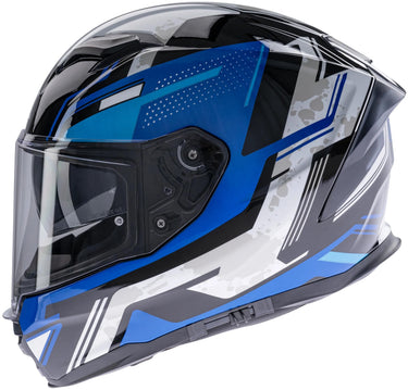 Spec-x integralhelm sx-82.03 r1 stinger helmet sx-82.03 r1 bl black white xs pinread