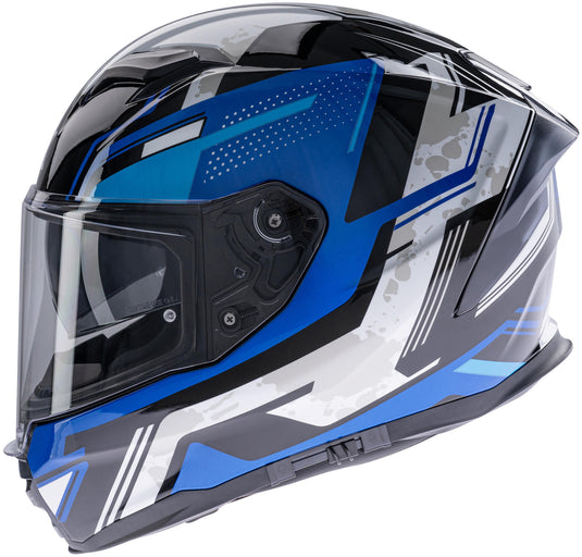 Spec-x integraalhelm sx-82.03 r1 stinger helmet sx-82.03 r1 bl black white xl pinread