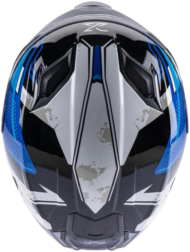 Spec-x integralhelm sx-82.03 r1 stinger helm sx-82.03 r1 bl black white s pin read