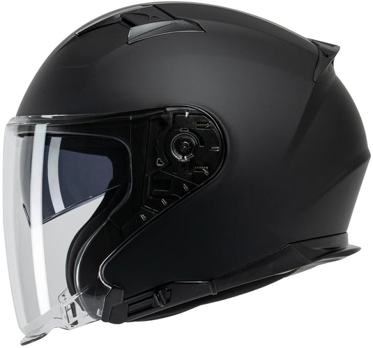 Spec-x jethelm sx-22.03 stinger jet helmet sx-22.03 stinger jet xl black matt