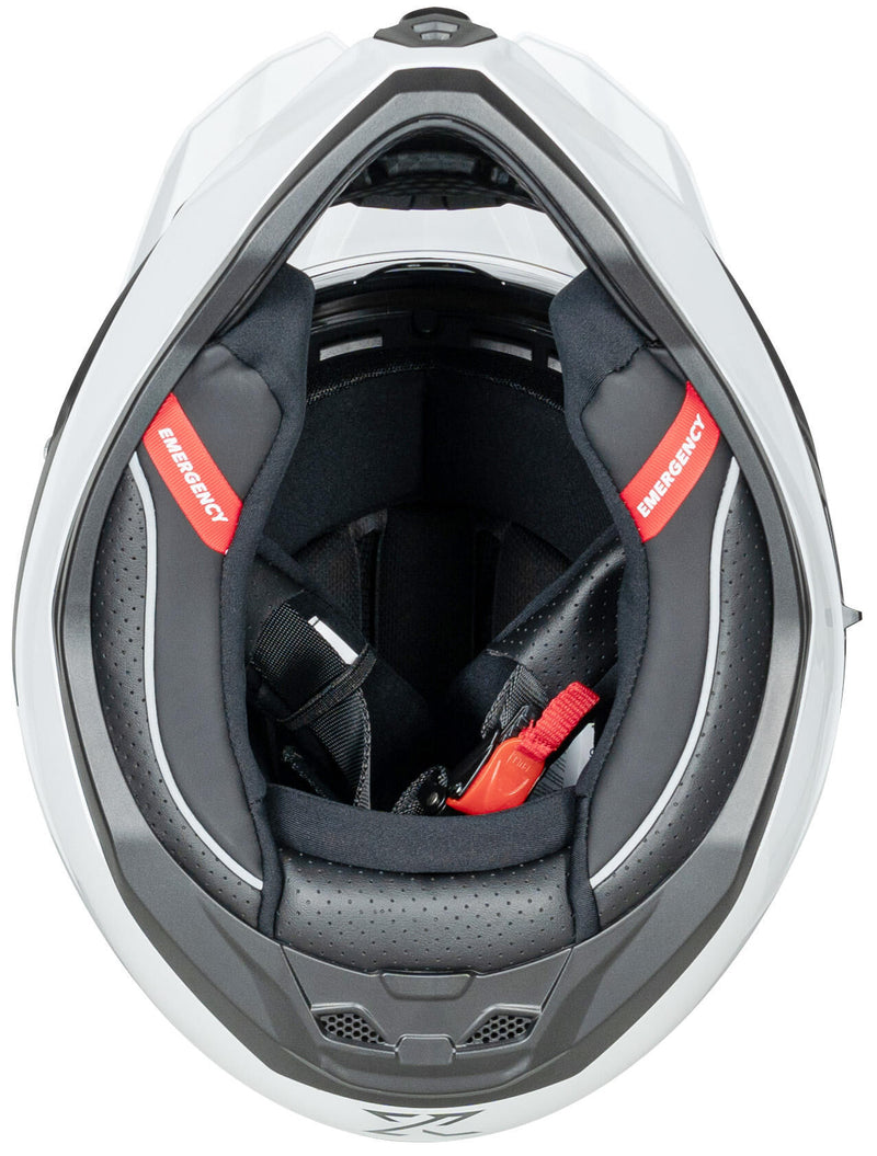 Load image into Gallery viewer, Spec-x endurohelm sx-62.01 stinger adv helmet sx-62.01 stinger adv xs white
