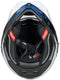 Spec-x endurohelm sx-62.01 r1 stinger adv helmet spac-x sx-62.01 r1 stinger adv s white blue