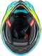 Spec-x endurohelm sx-62.01 r1 stinger adv helmet spac-x sx-62.01 r1 stinger adv xs white yel.