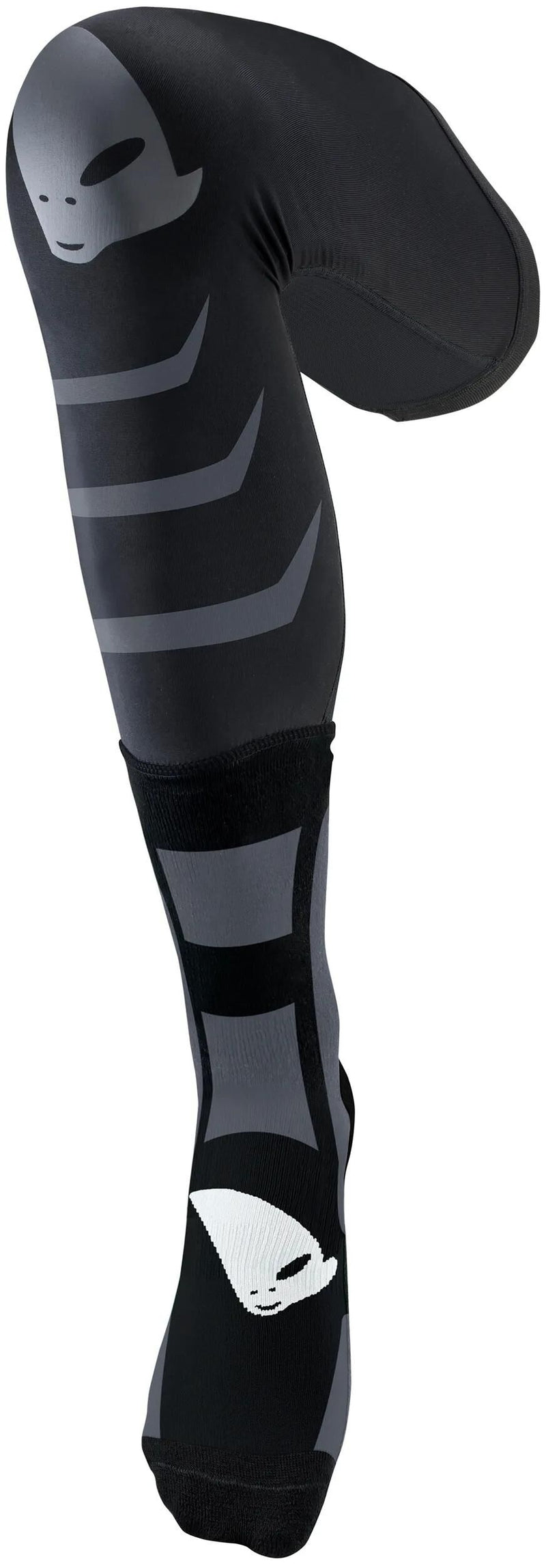 Load image into Gallery viewer, Ufo plast socken off-road socks ufo long black grey gr. l
