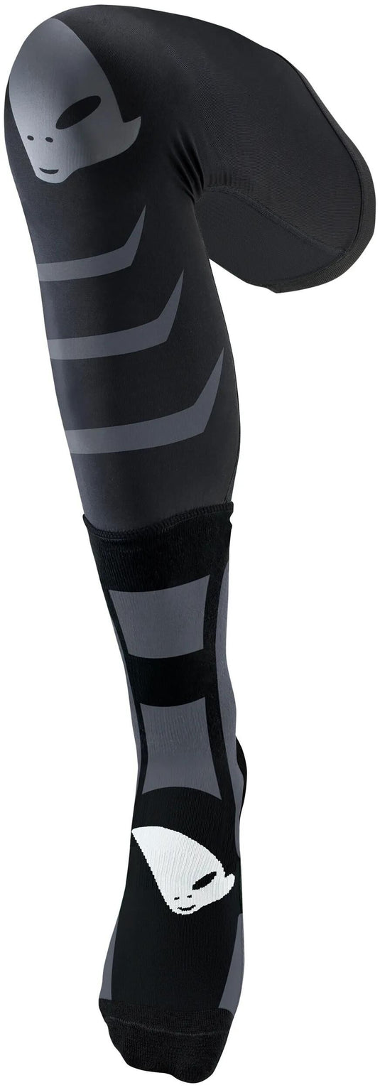 Ufo plast socken off-road socks ufo long black grey gr. l