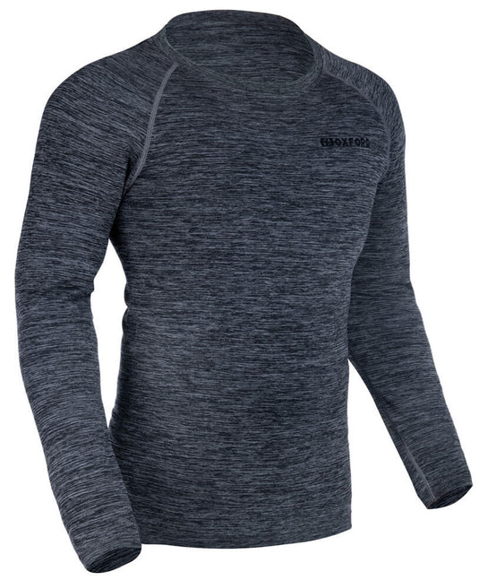 Oxford longshirt advanced base layer functional shirt long sleeve 2xl 3xl gray