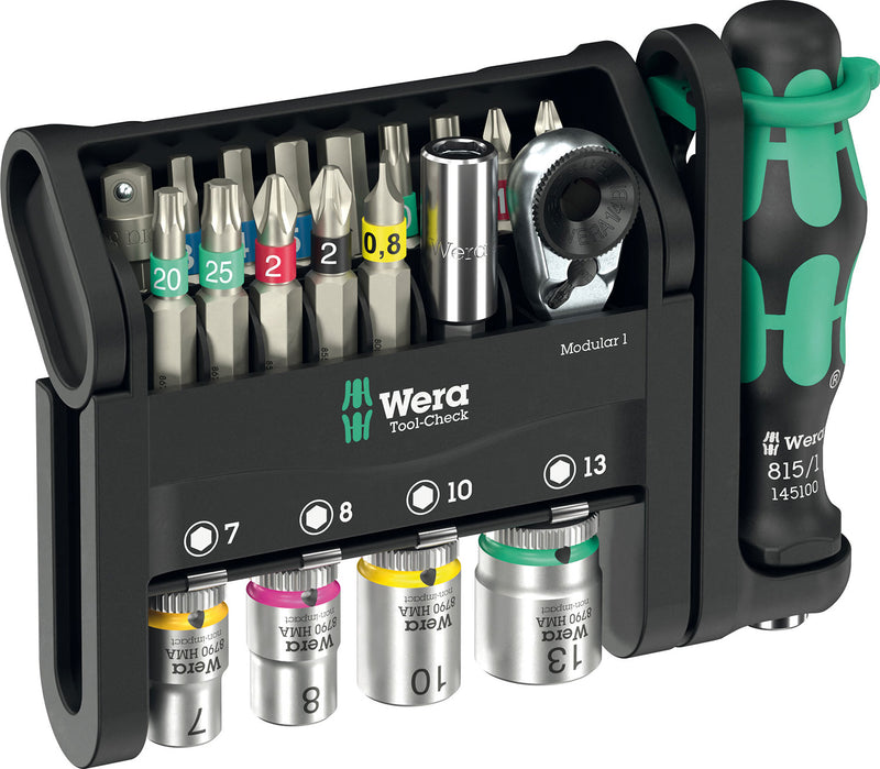 Load image into Gallery viewer, Wera tool-check modular 1, 21-piece
