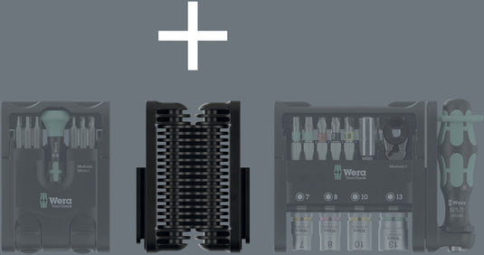 Wera 9550 hinge for tool-check modular