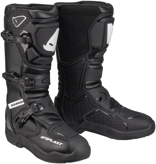 Ufo plast laarzen gargor boots ufo gargor black white gr. 44