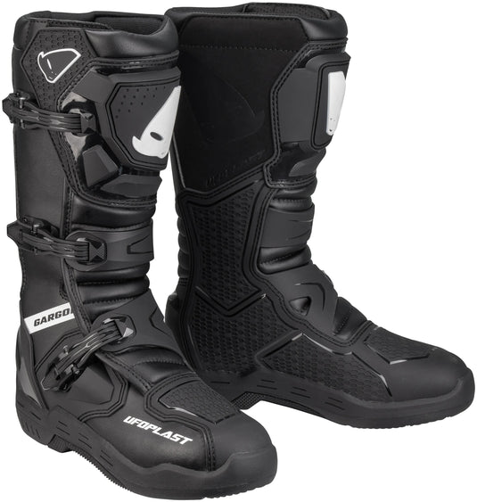 Ufo plast laarzen gargor boots ufo gargor black white gr. 46