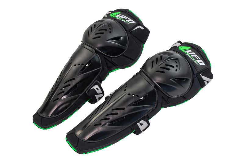 Load image into Gallery viewer, Ufo plast knie protectie astralis knee protector ufo astralis black
