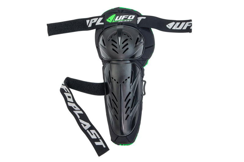 Load image into Gallery viewer, Ufo plast knie protectie astralis knee protector ufo astralis black
