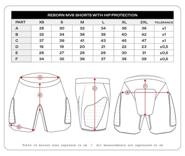 Ufo plast protektorenhose reborn mv6 protector pants ufo reborn mv6 black gr. s
