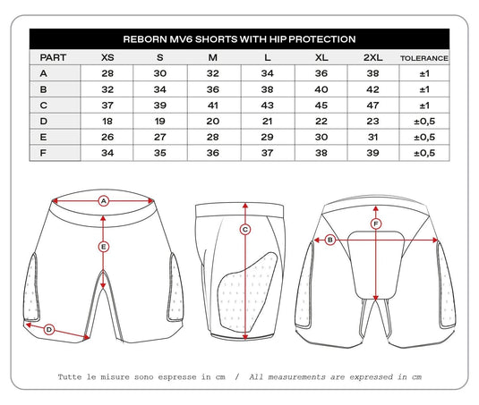 Ufo plast protektorenhose reborn mv6 protector pants ufo reborn mv6 black gr.xxl