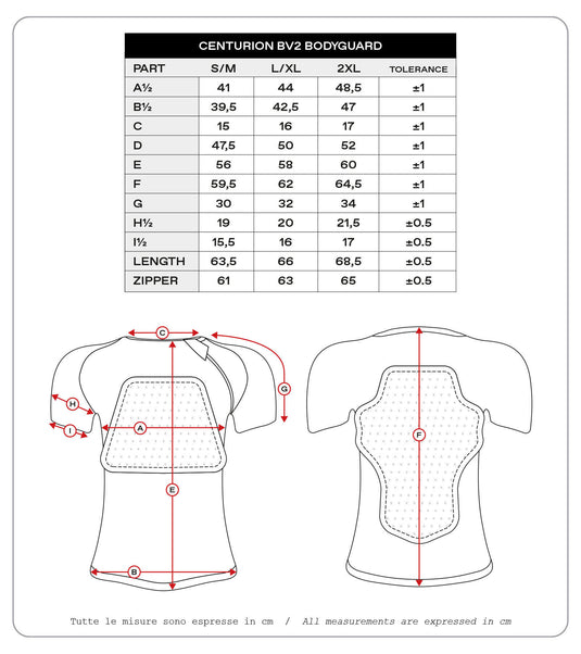 Ufo plast protektorenhemd centurion bv2 protector shirt ufo bv2 centurion black s m