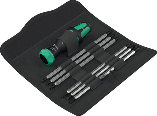 Wera kraftform kompakt vario ra with 7-piece bit set