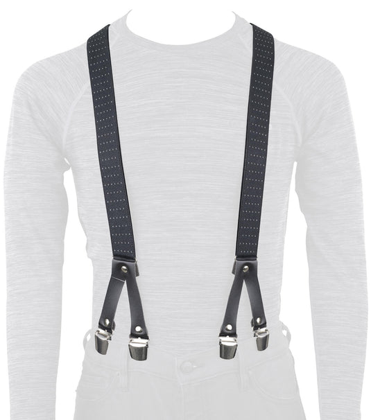 Oxford bretels trouser braces riggers chic black