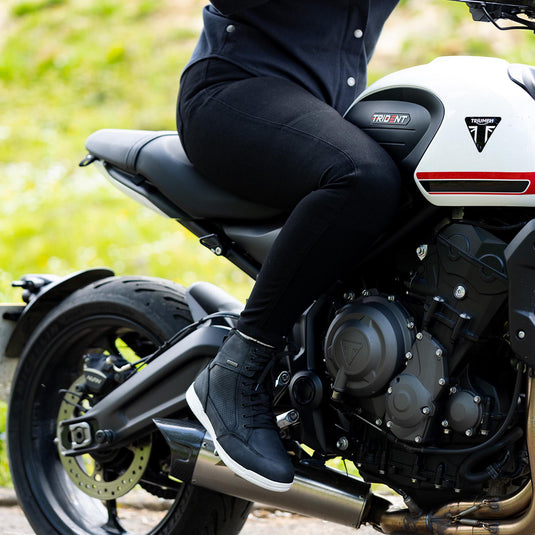 Oxford spijkerbroek aa super stretch jean slim trousers oa super ladies blue regular gr. 2