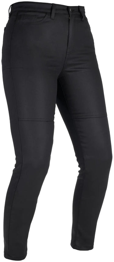 Oxford broek aa waxed jeggings trousers oa waxed ladies black short size 1