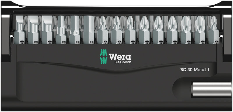 Load image into Gallery viewer, Wera bit-check 30 metal 1 sb, 30-piece
