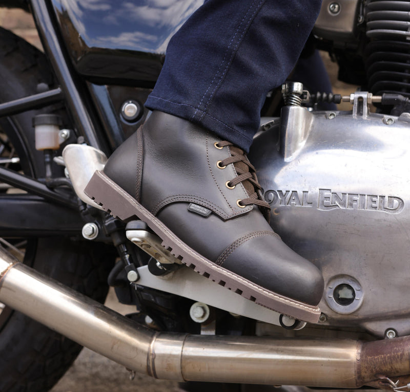 Load image into Gallery viewer, Oxford laars merton 2.0 shoe merton 2.0 ms dark brown gr. 42
