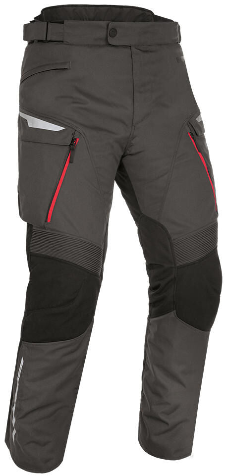 Oxford broek montreal 4.0 trousers montreal black grey red regular s