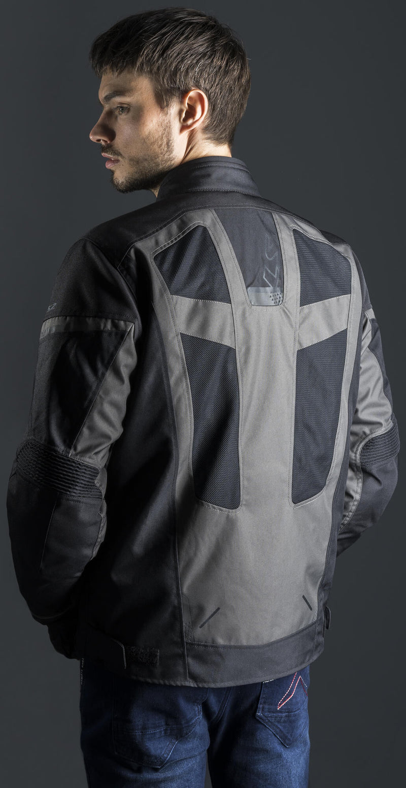 Load image into Gallery viewer, Ls2 jas scout jacket scout man black dark gray 3xl
