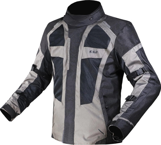 Ls2 jacke scout jacket scout man black dark gray xl