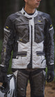 Ls2 jas norway jacket norway man black gray yellow 3xl