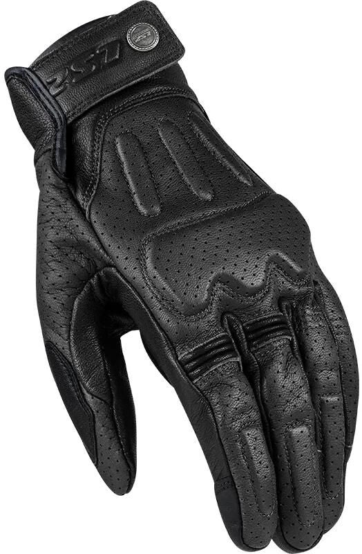Ls2 handschuh rust man glove rust man black leather s