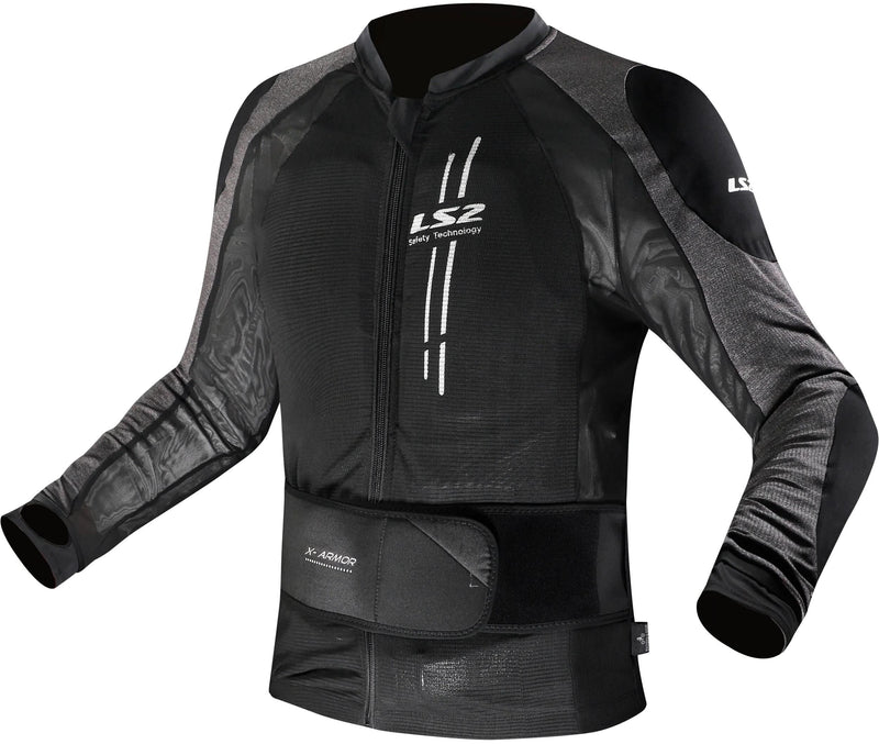 Load image into Gallery viewer, Ls2 jacke x-armor jacket x-armor man black silver m l

