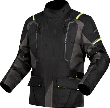 Ls2 jacke narvik jacket narvik men black grey neon yellow l