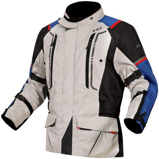 Ls2 jacke narvik jacket narvik men blue black grey red m